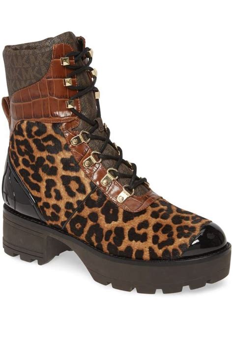 michael kors cam leopard|michael kors leopard boots.